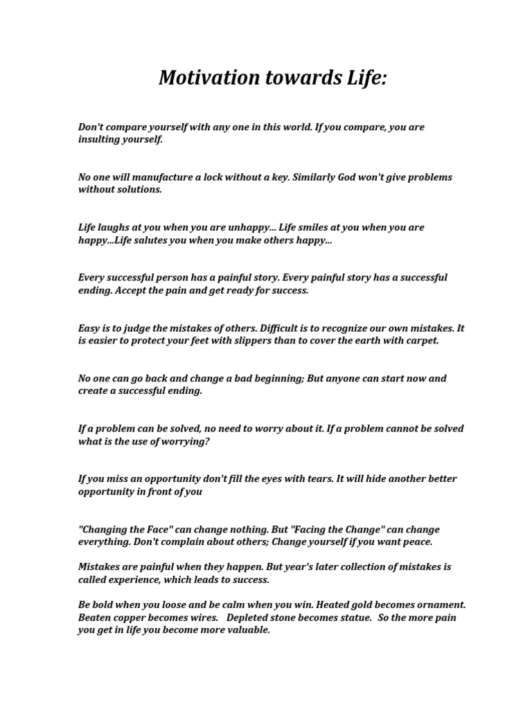 Embracing Pain for Success in Life | PDF | Self-Improvement | Lifestyle
