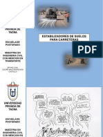 2 - Estabilización de Suelos en Proyectos Viales