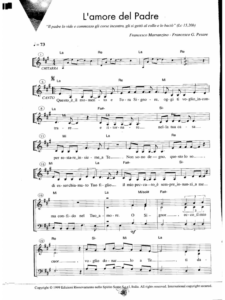 L'Amore Del Padre PDF