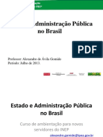 GOMIDE, Alexandre Ávila - Estado e Administração Pública No Brasil