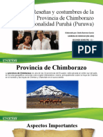Reseñas y Costumbres de La Provincia de Chimborazo