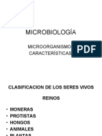 Microbiología: clasificación y estructura celular