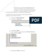 Manual de Instalacion y ConfiguracionTerminal Services en Windows Server 2008