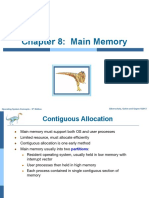 Chapter 8: Main Memory: Silberschatz, Galvin and Gagne ©2013 Operating System Concepts - 9 Edition