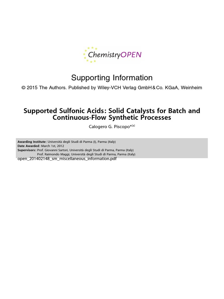 Anchoring Method Figure PDF Catalysis Chemical Reactions