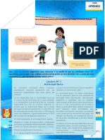 Clase 1 Exploramos Diferentes Actividades Físicas Que Benefician Mi Salud y La de Mi Familia