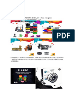 Filamento para Impresora 3D Pla