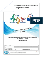 Atividades pedagógicas da rede municipal de ensino de Angra dos Reis