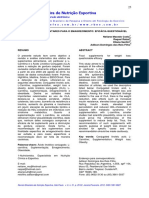 Suplementos Alimentares para o Emagrecimento Eficácia Questionável