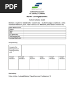 Socrates-Blended Lesson Plan Template