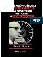 Una revisión crítica de Surveiller et Punir y la concepción del poder en Michel Foucault. YESURÚN MORENO