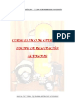 CURSO BASICO DE OPERACIÓN RESPIRADOR AUTONOMO