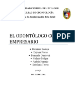 Odontologo Como Empresario Completo