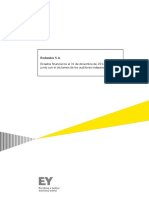 Redondos S.A. Estados Financieros Al 31 de Diciembre de 2014 y de 2013 Junto Con El Dictamen de Los Auditores Independientes