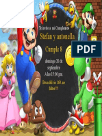 Super Mario Bros Invitacion 22