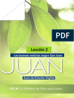 Leccion 2 (Juan Cap 6-9) Con Lectura