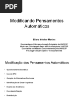 Aula 3 Modificando Pensamentos Automáticos