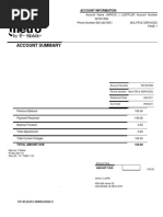 Verizon Bill Statement Example | PDF | Fee | Payments