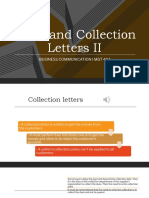 Sales and Collection Letters II