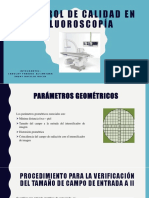 Control de Calidad en Fluoroscopía