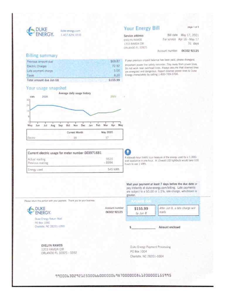 Your Energy Bill PDF