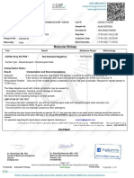 Molecular Biology: Name Lab ID MRN DOB / Gender Emirates ID Sample No