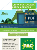 A agricultura portuguesa e a Política Agrícola Comum