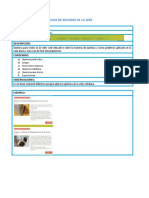 ANÁLISIS DE RECURSO DE LA WEB QUIMICA PARA TODOS