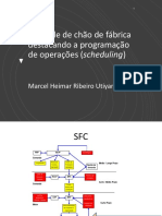 Controle de produção e scheduling