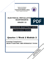 Quarter 1 Week 2 2: Electrical Installation and Maintenance Grade 12