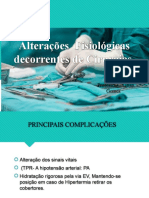 Aula 5 - Alterações Fisiológicas Decorrentes de Cirurgias