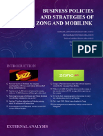 Business Strategies of Jazz and Zong