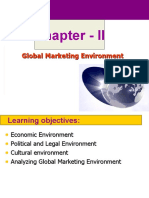 Chapter - II: Global Marketing Environment