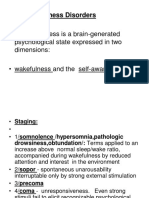 Consciousness Disorders