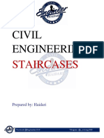 Civil Engineering: Staircases