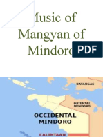 Music of Mangyan of Mindoro