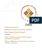 Tarea 3 - Análisis Comparativo Del Crecimiento Económico en Los Países-Mfvr