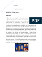 Trabalho em pé: desvantagens e direitos