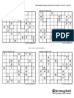 Jigsaw Sudoku #1 Jigsaw Sudoku #2