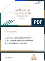 Cell Phones and Technology in The Classroom