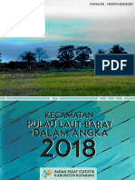 Kecamatan Pulau Laut Barat Dalam Angka 2021