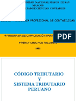 Sistema tributario peruano y conceptos básicos de derecho financiero