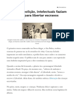 Como grupos abolicionistas no RS realizavam 'vaquinhas' para libertar escravos antes da abolição