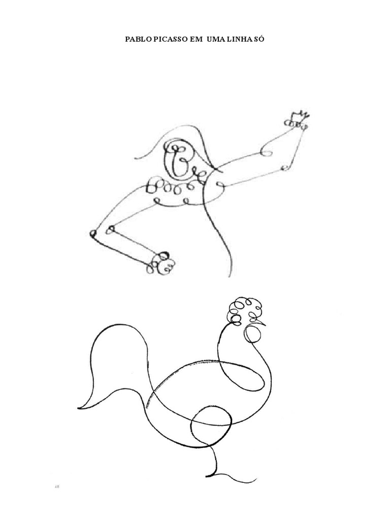 Pablo Picasso Em Uma Linha Só Pdf