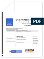 Plan Estrategico Institucional Cce 2019 - 2022 VF Nov2019 0