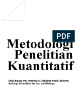 Metodologi Penelitian Kuantitatif by Prof DR Lijan Poltak Sinambela