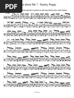 What - About - Me (Drums Transcription)