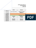 Jadwal Semester 2