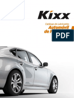 Kixx Lubricantes para Automovil de Pasajeros
