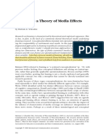 Framing as a Theory of Media Effects